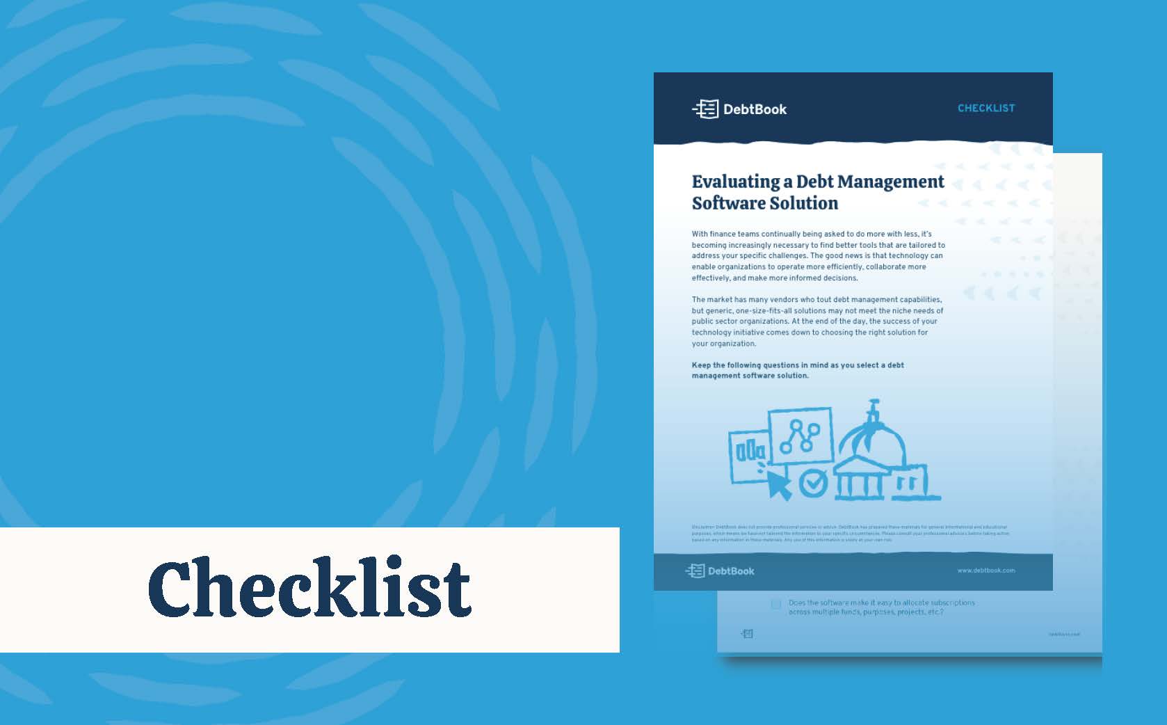 Debt Management Software Solution Checklist