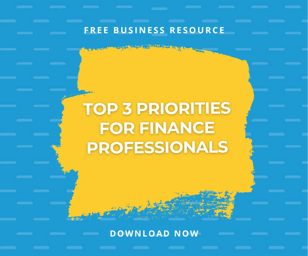 Top 3 Priorities for Finance Professionals in 2022